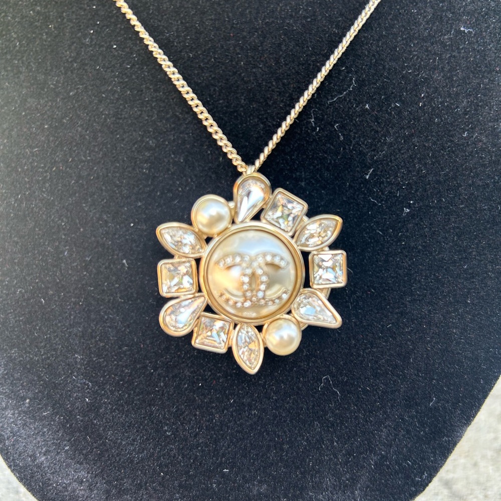 Chanel Necklace and Earring Set - Picture 4 of 5